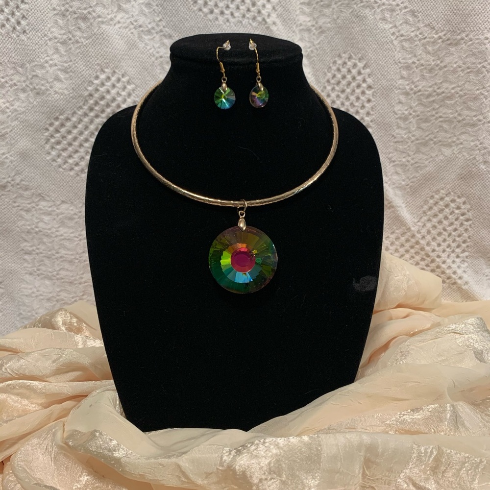 Magic Glass Pendant/Earrings/Choker